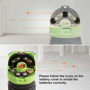 Self-Leveling Green Laser Level with Magnetic Base - 621CG