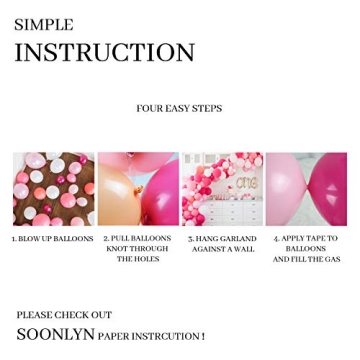 Pink Balloons 120 Pack | Baby Shower and Party Decor