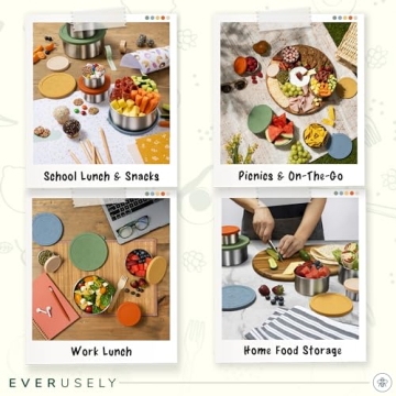 Leakproof Stainless Steel Lunch Containers for Eco-Friendly Meals