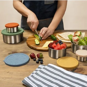 Leakproof Stainless Steel Lunch Containers for Eco-Friendly Meals