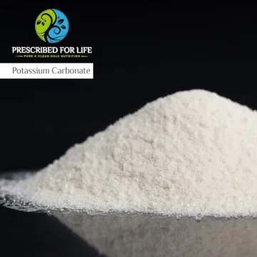 Potassium Carbonate Powder for Health, Cooking & Gardening