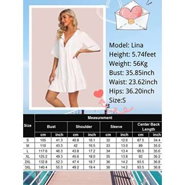 AI'MAGE Women Swimsuit Cover Ups Shirt Button Down Bathing Suit Cover Up Dress Ruffle Sexy Beachwear