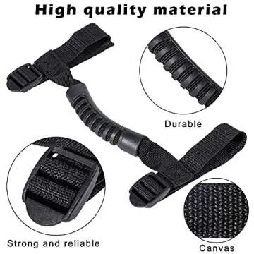 Grab Handles for Jeep Wrangler - Durable & Stylish
