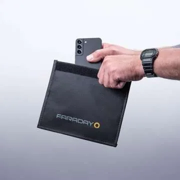 Faraday Defense Non-Window Faraday Bag Jacket for Phones | Fast, Easy Access for Device Shielding - ...