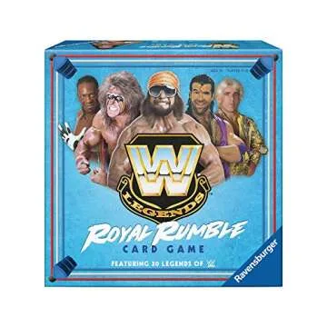 WWE Legends Royal Rumble Card Game for All Ages by Ravensburger