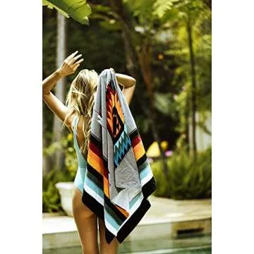 Slowtide Valen Beach Towel - Soft Eco-Friendly Comfort