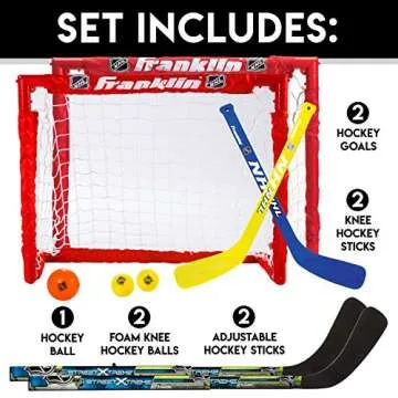 Franklin NHL Kids Hockey Set for Indoor and Outdoor Fun