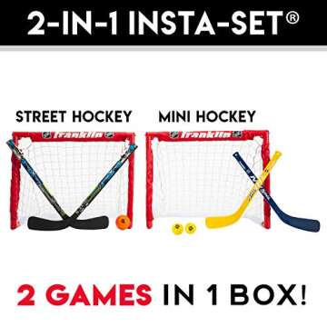 Franklin Sports NHL® Indoor Sport 2 In 1 Set #14213