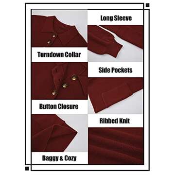 Tymidy Women's Versatile V Neck Sweater Romper with Pockets