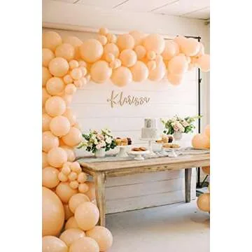 Pastel Orange Balloons Peach Balloons 12 Inch 50 Pcs Orange Balloons Peach Color Balloons Blush Balloons For Baby Shower Happy Birthday Wedding Engagement Peach Theme Party