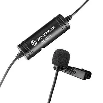 Elevate Your Audio with Sevenoak DM1 Lavalier Microphone