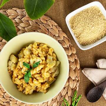 NOOCH IT! Certified Fair Trade Cashew Parmesan (4oz) – Vegan Parmesan Cheese, Dairy-Free, Organic, Gluten-Free, Tasty Cashew Parm Alternative