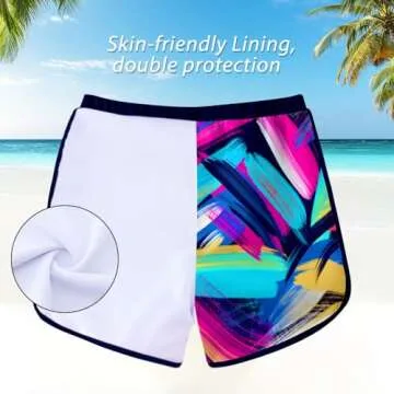 Stylish Young Girls Swimsuit with UPF 50+ Protection