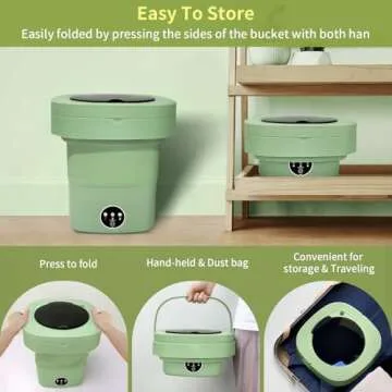 Mini Portable Washing Machine for Convenient Laundry