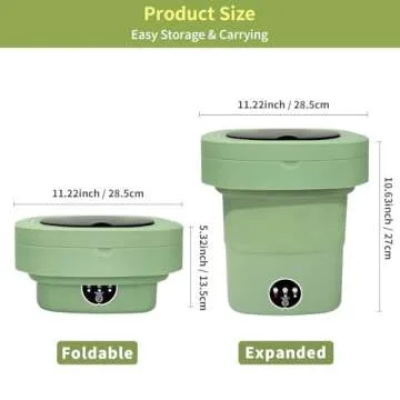 Mini Portable Washing Machine for Convenient Laundry