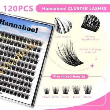 Large Tray DIY Eye Lashes Extensions Soft & Lightweight
