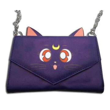 Sailor Moon- Luna Envelope Wallet