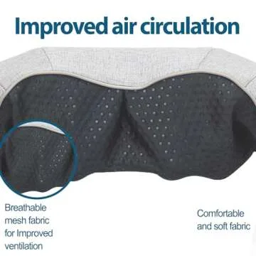 InvoSpa Shiatsu Neck & Back Massager with Heat