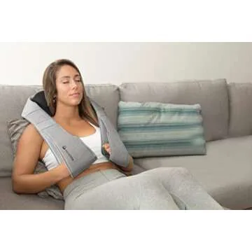 InvoSpa Shiatsu Neck & Back Massager with Heat