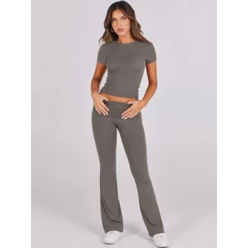 Luxurious ANRABESS Women's 2 Piece Lounge Set - Chic Comfort