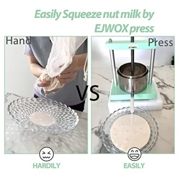 Manual Fruit and Vegetable Press for Fresh Juice and Cheese