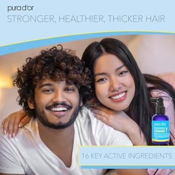 PURA D'OR Hair Thinning Therapy Scalp Serum 4 Oz