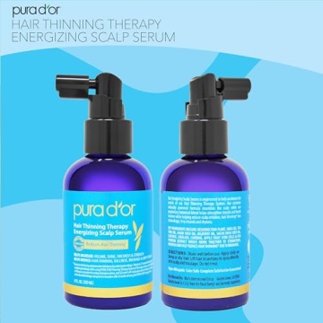 PURA D'OR Hair Thinning Therapy Scalp Serum 4 Oz