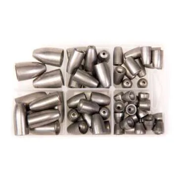Bullet Weights Sinker Kits 60 Piece Kit, Ultra Steel Terminal Tackle - USBWK-6