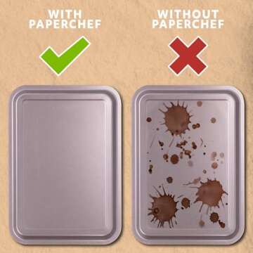 PaperChef - Mini Parchment Baking Cups - Easy Release, Non-Stick Paper - 90 count - 4 Pack