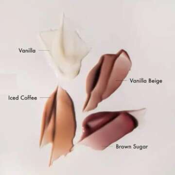 Summer Fridays The Mini Neutrals Lip Butter Balm Set - Vanilla - Vanilla Beige - Iced Coffee - Brown...