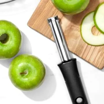 OXO Good Grips Apple Corer,1 EA, Silver/Black