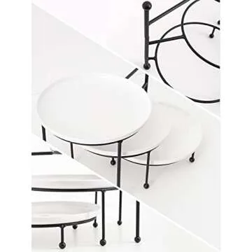 Kanwone 3-Tier Serving Stand Elegant Design for Entertaining