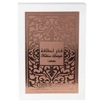 Lattafa Fakhar Eau de Parfum for Women, 3.4 Ounce
