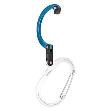 GEAR AID HEROCLIP Carabiner Gear Clip and Hook (Large) for Hanging Heavy Duty Items, Camping Backpac...