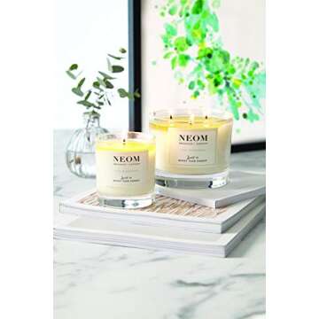 NEOM Refreshing Candle with Lemon & Basil Scent