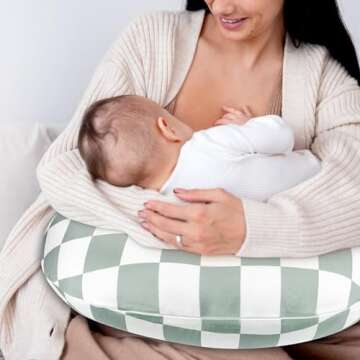 DILIMI Nursing Pillow Cover, Soft Slipcover for Boppy Pillows