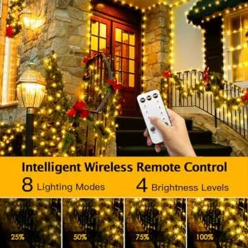 YILINM 800 LED Christmas Lights - Outdoor & Waterproof