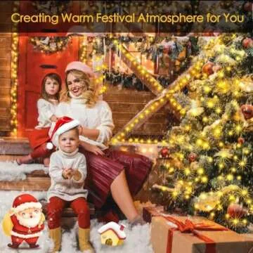 YILINM 800 LED Christmas Lights - Outdoor & Waterproof