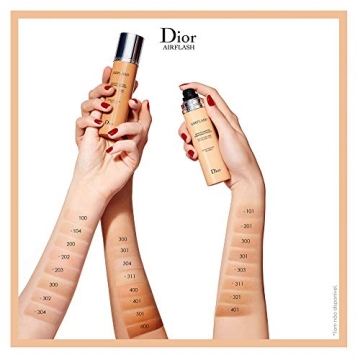 Dior Backstage Airflash Spray Foundation 301 Sand (Light to Medium: Warm Yellow Undertone)