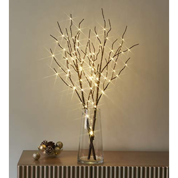 LITBLOOM 30IN Lighted Willow Branches with Timer