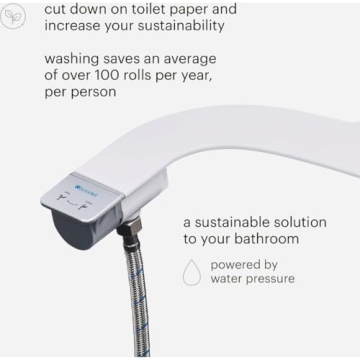 Brondell SS-250 Essential Bidet Attachment for Clean Comfort