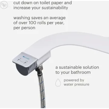 Brondell SS-250 Essential Bidet Attachment for Clean Comfort