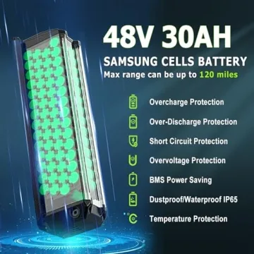 FREESKY Electric Bike 1800W Motor 120 Miles Range