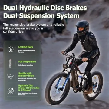 FREESKY Electric Bike 1800W Motor 120 Miles Range