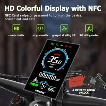 FREESKY Electric Bike 1800W Motor 120 Miles Range