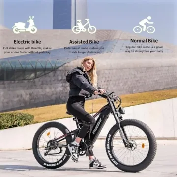 FREESKY Electric Bike 1800W Motor 120 Miles Range