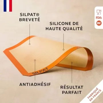 Silpat Non-Stick Silicone Baking Mat for Perfect Cookies