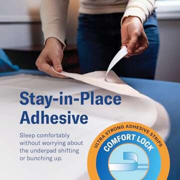 Curera Chucks Premium Disposable Underpads 30”x36” [100-Count] Ultra Absorbent Chux Incontinence Bed Pads Disposable Adult with Adhesive Tape, Pee Pads Pet Training Pads XX-Large 30x36 Bulk Pack