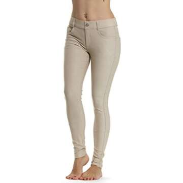 Prolific Health Women's Jean Look Jeggings Tights Slimming Many Colors Spandex Leggings Pants S-XXXL...
