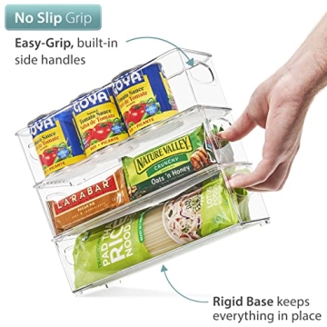 Sorbus Stackable Organizer Bins for Kitchen & Pantry Storage